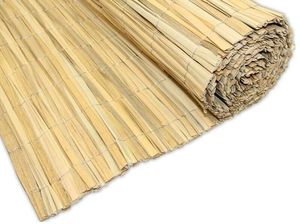 4M Slatted <strong>Bamboo</strong> Fence <strong>Screening</strong> Roll Natural Slat Panel Privacy <strong>Garden</strong> Penal - Product Image 2