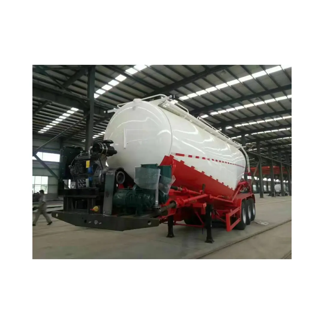 3-axis multi-axis massal semen transport tank semi-trailer pabrik disesuaikan asal penjualan