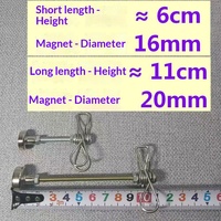 Support magnétique pour spirales anti-moustiques, pince à encens, support d'intérieur/extérieur, répulsif anti-moustiques portable, facile à utiliser