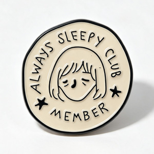 เข็มกลัดรูปแมลงโลหะเคลือบสีสันสวยงาม ดีไซน์เรียบง่าย คลับ Always Sleepy Club ของขวัญเครื่องประดับติดกระเป๋าหรือเสื้อ - Product Image 5