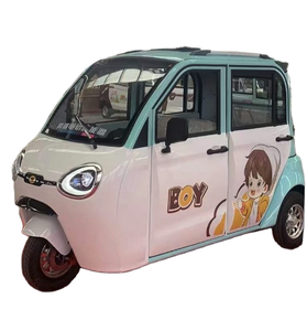 HT Nouveau Tricycle Cabine 3 Roues Adulte Tricycle Passager Tricycle <span class=keywords><strong>Pas</strong></span> <span class=keywords><strong>Cher</strong></span> Tricycle Électrique 3 Roues - Product Image 1