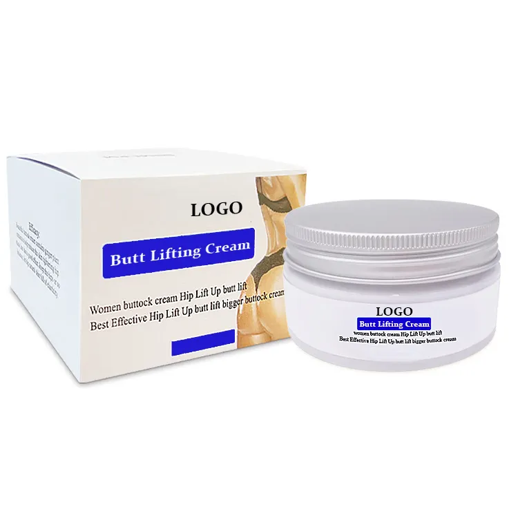 Private Label Natural Butt Enlarging Cream Buttock Enhancement Firm Hip Lift Up Massage Cream Breast Butt Improving Tightening
