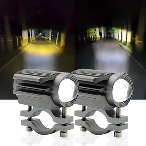 슈퍼 집중형 LED 오토바이 전조등 12v 24v 5000 루멘 유리 커버 미니 주행등 오토바이 LED - Product Image 2