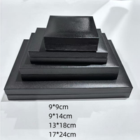 12 pièces 40mm boîte de rangement de pièces de monnaie boîte-cadeau en papier plastique pour capsule de 45mm taille extérieure