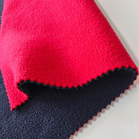 Nouveau produit Polaire polaire double face brossé 100% polyester Tissu polaire pour sweats à capuche, couvertures