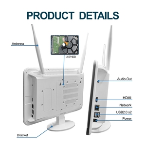 Kit de caméras de sécurité domestiques <span class=keywords><strong>sans</strong></span> fil 8 caméras dôme PTZ extérieures couleur 12MP avec vision nocturne, audio bidirectionnel et capteur CMOS 16 canaux - Product Image 6