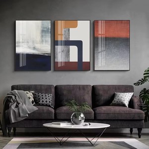 <span class=keywords><strong>TOPART</strong></span> Ta24-W13176 Tableau abstrait de luxe personnalisé avec cadre doré, impression numérique sur toile aquarelle encadrée, peinture écologique - Product Image 3
