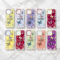 Coque de téléphone personnalisée Diamond Butterfly Love pour iPhone 18 17 16 15 14 13 12 11 et TECNO Spark50 Spark Go 3 Camon Slim