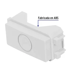 Presa di corrente intelligente linea italiana Volteck 12 unità in scatola modulo bianco daltonico (spina) - Product Image 2