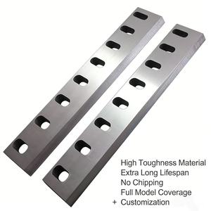 Lame Tritatutto Premium in Acciaio D2 per Granulatore di Plastica, Taglierine Piatte per Rame, Durezza 58-60 HRC per Herbold SMS 40/100 - Product Image 1