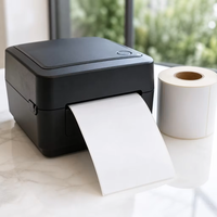 Étiquettes autocollantes pour distributeurs, taille et forme personnalisées, résistantes à l'eau, aux UV et à la chaleur, étiquettes d'expédition avec code-barres