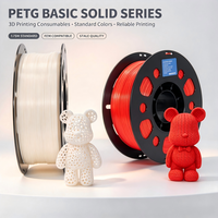 Filamen Printer 3D PETG 1.75mm 1kg Spool Ketahanan Tinggi Daya Rekat Lapisan Kompatibel FDM Harga Grosir Pabrik Produsen