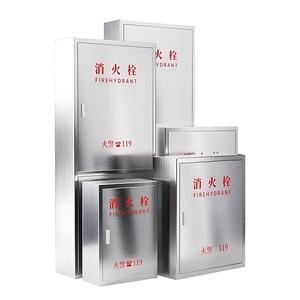 Caja para Hidrante Contra Incendios Xinlongfei, Acero Inoxidable 304, Gabinete para Mangueras Interior/Exterior, Equipo de Extinción de Incendios - Product Image 2