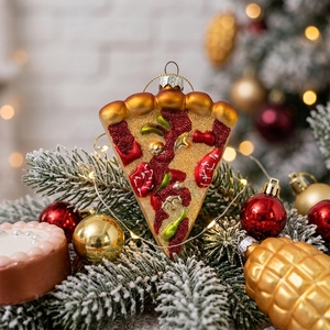 Ornamenti in Vetro, Ciondoli, Decorazioni Natalizie, Regali, Ornamenti per Finestre, <span class=keywords><strong>Glitter</strong></span> Infrangibili - Product Image 3