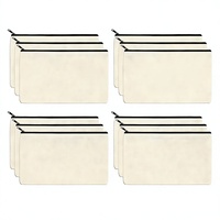 Cadeau de fête prénuptiale pour la mariée 2025 – Trousse de maquillage portable en toile avec fermeture éclair – Décorations de fête prénuptiale – Cadeaux de mariage et de fiançailles