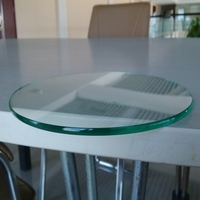 Usine vendant petite taille plusieurs tailles verre trempé clair renforcé pour Table porte escalier fenêtre salle de bain