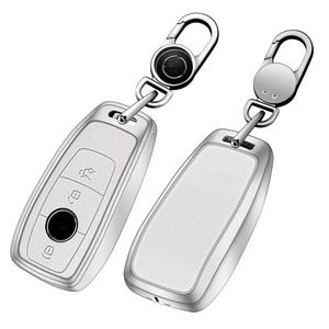 Material de aleación de Zinc de Metal, accesorios de cubierta de llavero de coche, modelo para <span class=keywords><strong>Mercedes</strong></span> Benz, bolsa de llave, accesorio de soporte de funda de llave de coche - Product Image 5