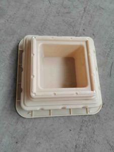 Molde de poste de valla de hormigón ABS PVC PP de 26 cm de ancho para moldeado de balaustrada molde de poste medio de calidad - Product Image 4