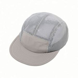 Japanese Style Sporty Quick-drying Outdoor Breathable Mesh <b>Flat</b> Bill Baseball <b>Cap</b> Common Sports Camping Hat - Product Image 3