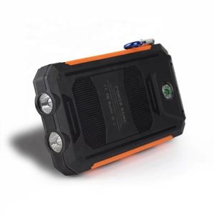 Chargeur <span class=keywords><strong>solaire</strong></span> portable 10000 mAh le plus vendu pour l'extérieur, étanche, avec panneau <span class=keywords><strong>solaire</strong></span> et lumière LED - Product Image 3