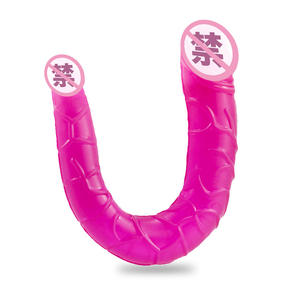 Dildo a Doppia Estremità in Gelatina per Donne <span class=keywords><strong>e</strong></span> Uomini Gay, per un Piacere Intensificato - Product Image 1