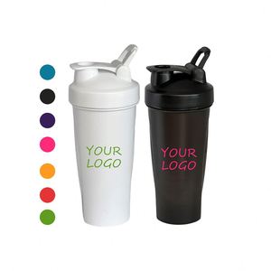 Bouteille Shaker Personnalisée avec Logo, 400ML 600ML, en Plastique PP, pour Sport et Gym, Cadeau Promotionnel, Vente en Gros - Product Image 1