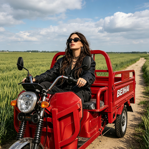 2026 BEIHAI Three Wheeled Supercar Cheap Mini 60V 2000W Scooter 3 Wheel <b>Passenger</b> Tricycles for Adults - Product Image 2