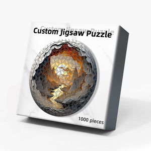 Usine fabricant personnalisé de haute qualité 500 1000 feuilles de papier Puzzle enfants Puzzle adulte Puzzle Conseil Puzzle per - Product Image 3