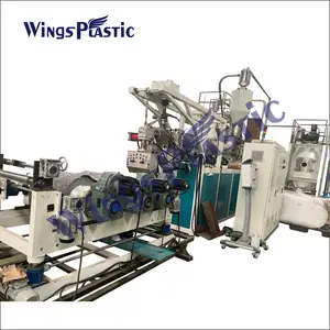 Machine de fabrication et d'extrusion de feuilles en plastique PET Usine de traitement Ligne de production de films en feuille transparente Pp Abs