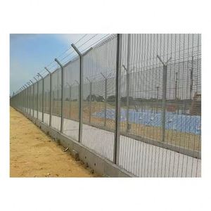 Secure Fence 358 Safety <strong>Barrier</strong> Panel Rigid Mesh Safety Fence razor Wire Prison Fence Prison Fence Dense Mesh Fence Panels - Product Image 6