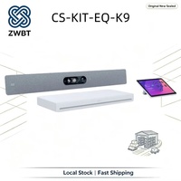 Kit de Videoconferencia Cisco Catalyst CS-KIT-EQ-K9 Room Kit EQ con Cámara Cuádruple 4K UHD, Codec EQ, Touch10 y Colaboración con IA