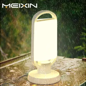 Meicheng Waterdichte Noodlamp 300W Outdoor Draagbare Led Werklampen 5000lm Zonnepaneel Oplaadbare Campinglantaarn