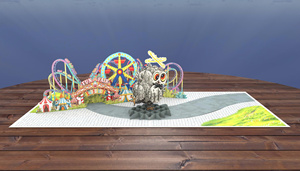 Carte de vœux artisanale haut de gamme en papier 3D personnalisée, motif hibou de carnaval, pour anniversaire, remise de diplôme, vœux et cadeaux spéciaux - Product Image 3