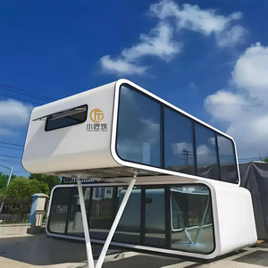 <span class=keywords><strong>Casa</strong></span> Contenedor Redonda Moderna de Acero de 20/40 pies, Diseño Ecológico Impermeable, Fácil Instalación y Tamaño Personalizable - Product Image 4