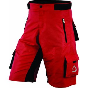 Pantalones Cortos de Ciclismo MTB para Hombre, con Forro Acolchado, para Bicicleta de Montaña, Secado Rápido, Corte Regular, Spandex, Poliéster - Product Image 1