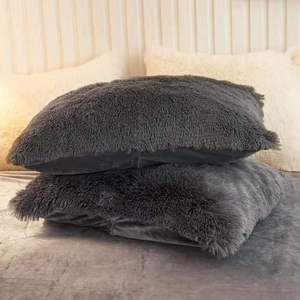 Mu Vua Kích Thước <span class=keywords><strong>Comforter</strong></span> Đặt Sang Trọng Giường Bộ Đồ Giường 3 Miếng Sang Trọng <span class=keywords><strong>Comforter</strong></span> Bìa Thiết Lập Mờ Faux Lông Sang Trọng Fluffy Bộ Đồ Giường Bộ - Product Image 4