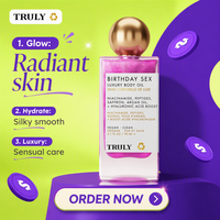 En stock – Huile après-rasage végétalienne pour le corps TRULY, best-seller transfrontalier, 90 ml, parfum vanille de luxe, nourrissante et hydratante