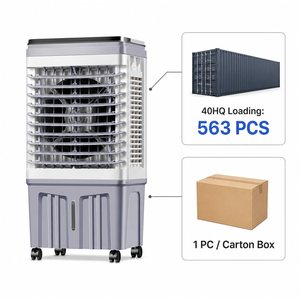 Refroidisseur d'<span class=keywords><strong>air</strong></span> évaporatif FJ-820DLR 25L avec télécommande, oscillation grand angle 4500 CMH, ventilateur de refroidissement à 3 vitesses pour usage commercial - Product Image 5
