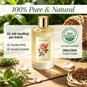 Hydrolat biologique <span class=keywords><strong>de</strong></span> Rosa Damascena, liquide végétal naturel pour peaux sensibles, apaisant, usage quotidien, cosmétique, approvisionnement en gros - Product Image 1