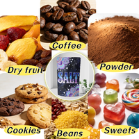 Sachets d'emballage alimentaire personnalisés refermables de 250g, 350g, 500g avec fermeture éclair pour noix, mélanges de noix et snacks