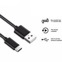 Câble USB-C de charge rapide en gros, cuivre pur, longueur 1m 2m, gaine PVC pour Samsung A31 A41 A51 A71 5G S20 S10 S9 S8