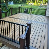 Rampe de terrasse en aluminium de qualité supérieure pour terrasse extérieure avec vue panoramique et système de sécurité