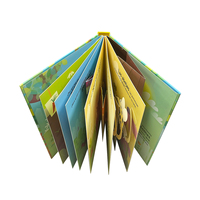 Services d'édition bon marché personnalisés d'impression à la demande de livres pop-up 3d couverture souple panneau à couverture rigide impression de livres d'histoire pour enfants