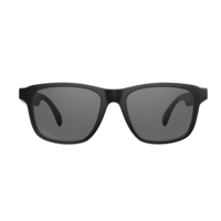 Lunettes de soleil intelligentes Bluetooth 5.4 avec prise en charge de l'assistant vocal/Android/Mac/PC Audio avec haut-parleur oreille ouverte musique contrôle tactile