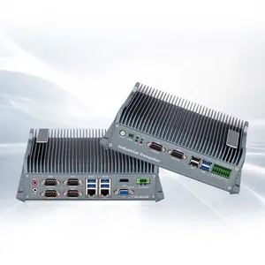 คอมพิวเตอร์มินิพีซี IPctech Qiyang Fanless อุตสาหกรรมมินิกล่องพีซีฝังคอมพิวเตอร์ SupPort ที่กําหนดเองโลหะผสมอลูมิเนียมมินิชิ้น OEM/ODM