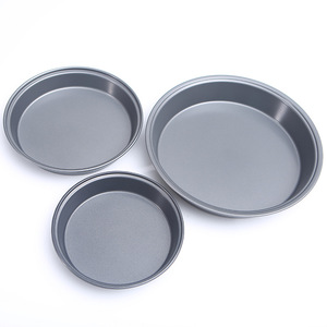 Moldes redondos antiadherentes para pasteles de acero al carbono, juego de 3 tamaños - Product Image 1