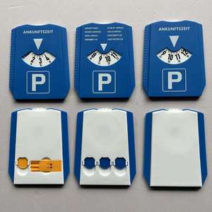 <span class=keywords><strong>Disque</strong></span> <span class=keywords><strong>de</strong></span> stationnement portable en plastique ABS <span class=keywords><strong>de</strong></span> marque OEM P15 avec affichage <span class=keywords><strong>de</strong></span> l'heure d'arrivée, accessoires extérieurs pour véhicules - Product Image 5