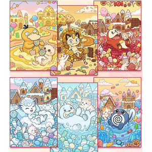 PY New ArtBoard el Voto del Gato Caja Sorpresa Tarjeta Pokémon Arte Personalizado de Fans Elf Baby Venta al por Mayor Regalo Elf Baby Personaje de Cómic - Product Image 4