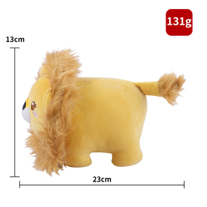 D KING Adorable Peluche <span class=keywords><strong>Lion</strong></span> Douce et Moelleuse avec Doublure en Maille et Détails Brodés pour Bébés, Tout-petits et Décoration de Crèche - Product Image 2