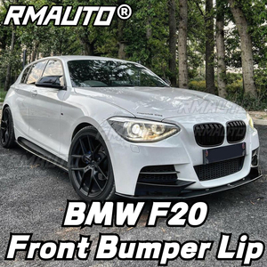 F20 F21 Front Lip Carbon Fiber Front Bumper Lip Spoiler Body Kit <b>Splitter</b> Cover Trim for BMW 1 Series F20 F21 M Sport 2012-2014 - Product Image 1